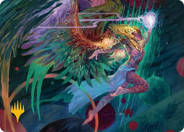 Image for Exalted Sunborn Art Card (Gold-Stamped Signature) (3) [Art Series: Edge of Eternities] - Magic: The Gathering
