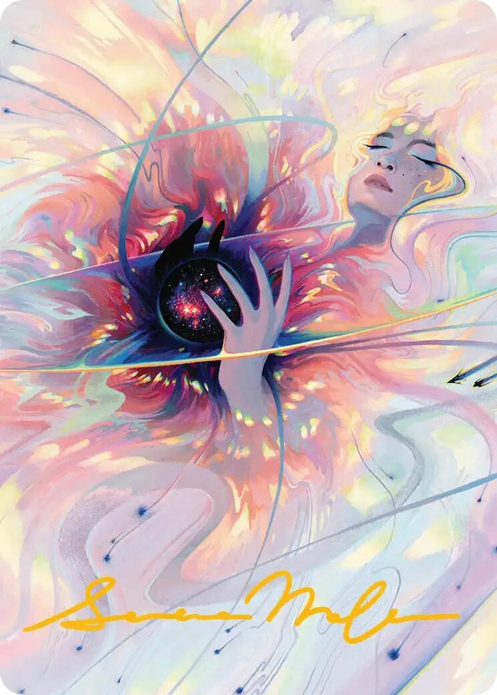 Image for Beyond the Quiet Art Card (Gold-Stamped Signature) (38) [Art Series: Edge of Eternities] - Magic: The Gathering