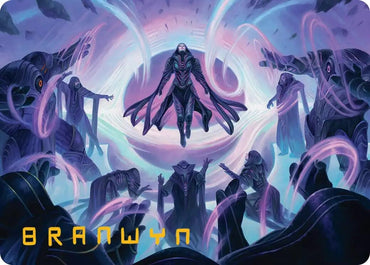 Image for Chorale of the Void Art Card (Gold-Stamped Signature) (12) [Art Series: Edge of Eternities] - Magic: The Gathering