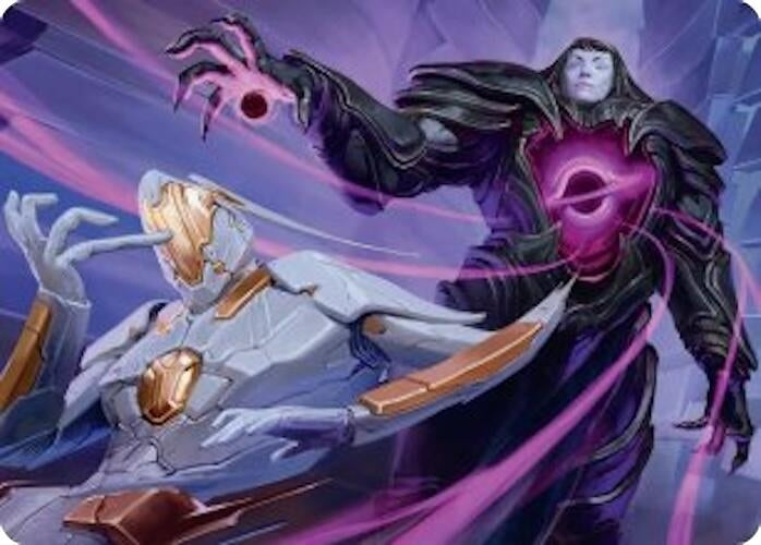 Image for Lightless Evangel Art Card (15) [Art Series: Edge of Eternities] - Magic: The Gathering