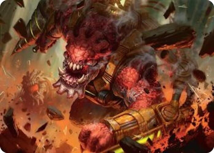 Image for Full Bore Art Card (17) [Art Series: Edge of Eternities] - Magic: The Gathering