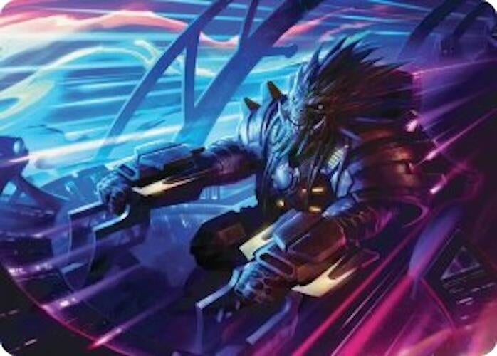Image for Tannuk, Steadfast Second Art Card (19) [Art Series: Edge of Eternities] - Magic: The Gathering