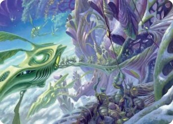 Image for Loading Zone Art Card (22) [Art Series: Edge of Eternities] - Magic: The Gathering
