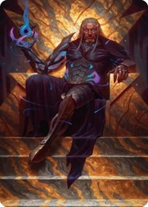 Image for Tezzeret, Cruel Captain Art Card (1/54) (1) [Art Series: Edge of Eternities] - Magic: The Gathering