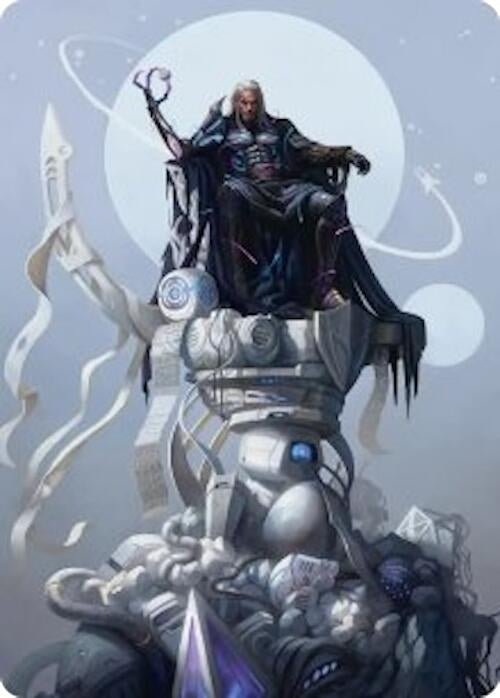 Image for Tezzeret, Cruel Captain Art Card (35/54) (35) [Art Series: Edge of Eternities] - Magic: The Gathering