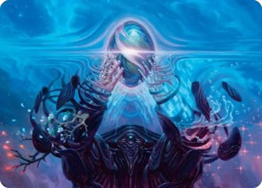 Image for The Endstone Art Card (28) [Art Series: Edge of Eternities] - Magic: The Gathering