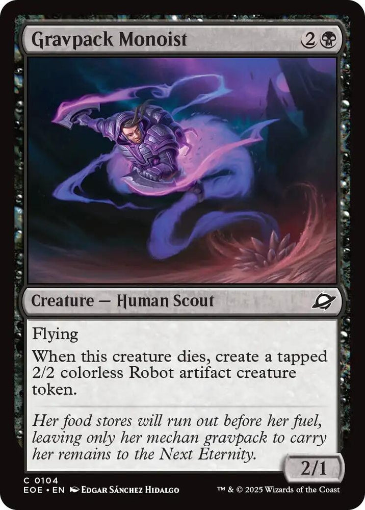 Image for Gravpack Monoist (104) [Edge of Eternities] - Magic: The Gathering
