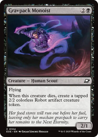 Image for Gravpack Monoist (104) [Edge of Eternities] - Magic: The Gathering