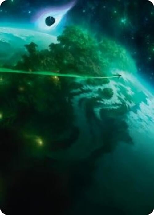 Image for Evendo, Waking Haven Art Card (30) [Art Series: Edge of Eternities] - Magic: The Gathering