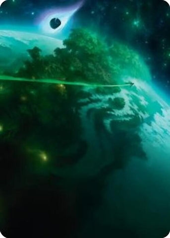 Image for Evendo, Waking Haven Art Card (30) [Art Series: Edge of Eternities] - Magic: The Gathering