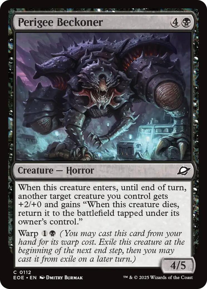 Image for Perigee Beckoner (112) [Edge of Eternities] - Magic: The Gathering