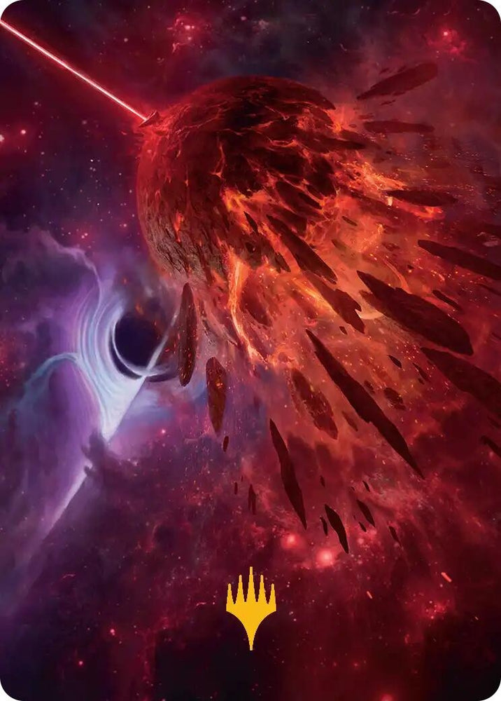 Image for Kavaron, Memorial World Art Card (Gold-Stamped Planeswalker Symbol) (31) [Art Series: Edge of Eternities] - Magic: The Gathering