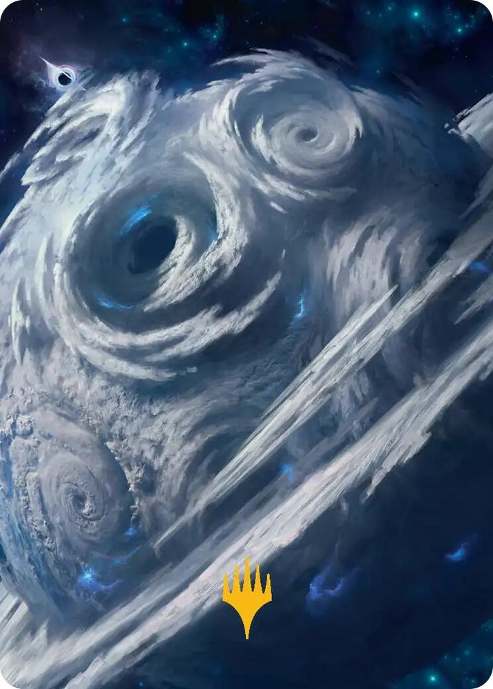 Image for Uthros, Titanic Godcore Art Card (Gold-Stamped Planeswalker Symbol) (34) [Art Series: Edge of Eternities] - Magic: The Gathering