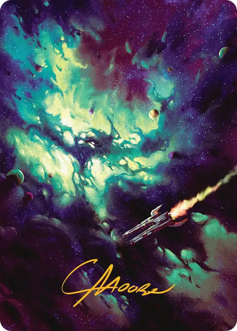 Image for Blinkmoth Nexus Art Card (Gold-Stamped Signature) (42) [Art Series: Edge of Eternities] - Magic: The Gathering