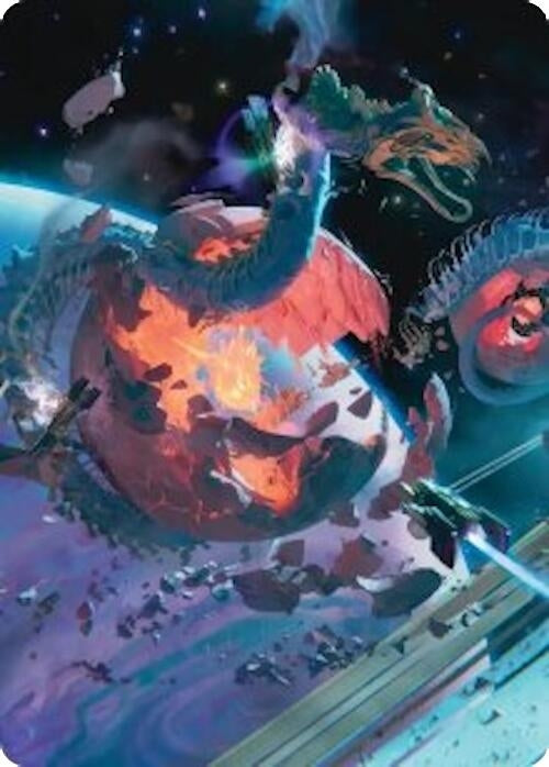 Image for Scavenger Grounds Art Card (47/54) (47) [Art Series: Edge of Eternities] - Magic: The Gathering