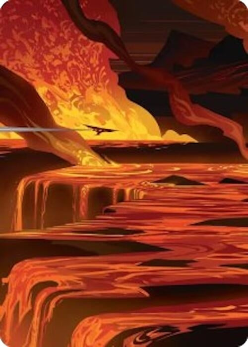 Image for Blast Zone Art Card (48) [Art Series: Edge of Eternities] - Magic: The Gathering
