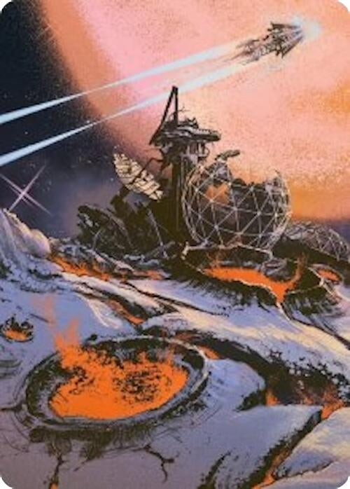 Image for Petrified Field Art Card (52) [Art Series: Edge of Eternities] - Magic: The Gathering