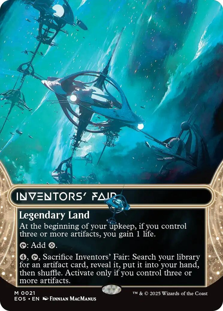Image for Inventors' Fair (0021) (Borderless) (21) [Edge of Eternities: Stellar Sights] - Magic: The Gathering