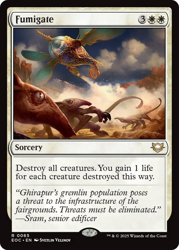 Image for Fumigate (65) [Commander: Edge of Eternities] - Magic: The Gathering