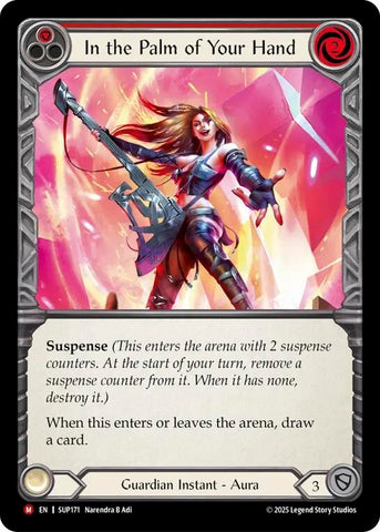 Image for In the Palm of Your Hand (SUP171) (Super Slam) - Flesh and Blood TCG