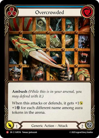 Image for Overcrowded (SUP216) (Super Slam) - Flesh and Blood TCG