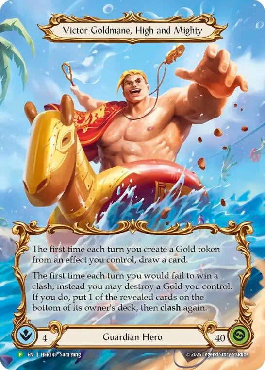 Image for Victor Goldmane, High and Mighty - HER145 (HER145) (Flesh and Blood: Promo Cards) - Flesh and Blood TCG