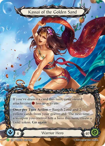 Image for Kassai of the Golden Sand - HER146 (HER146) (Flesh and Blood: Promo Cards) - Flesh and Blood TCG
