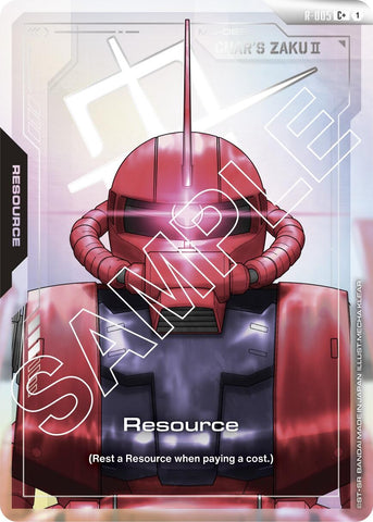 Image for Resource (R-005) (C+) (R-005) [Newtype Rising] - Gundam Card Game
