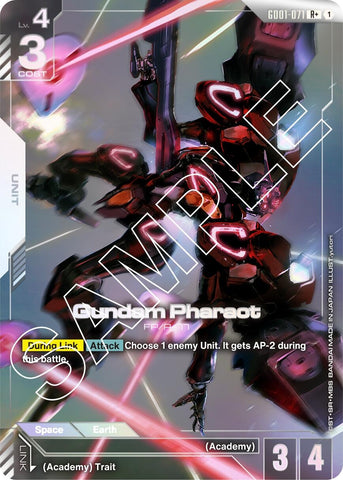 Image for Gundam Pharact (R+) (GD01-071) [Newtype Rising] - Gundam Card Game