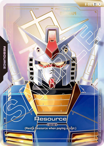 Image for Resource (R-002) (C++) (R-002) [Newtype Rising] - Gundam Card Game