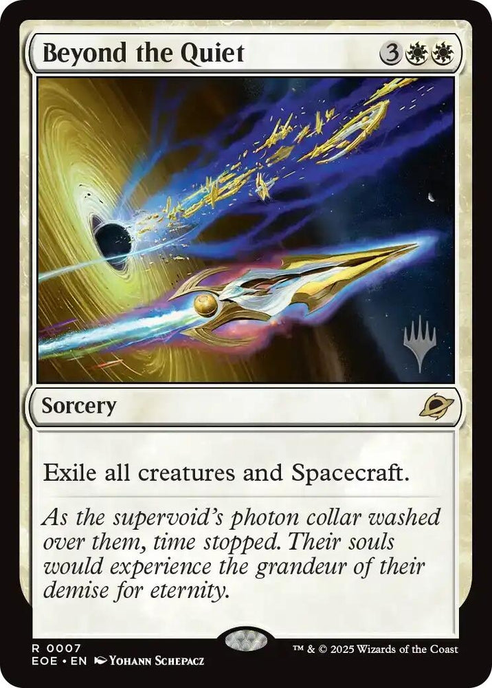 Image for Beyond the Quiet (7) [Promo Pack: Edge of Eternities] - Magic: The Gathering