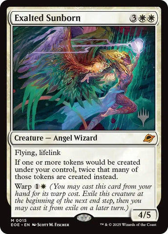 Image for Exalted Sunborn (15) [Promo Pack: Edge of Eternities] - Magic: The Gathering