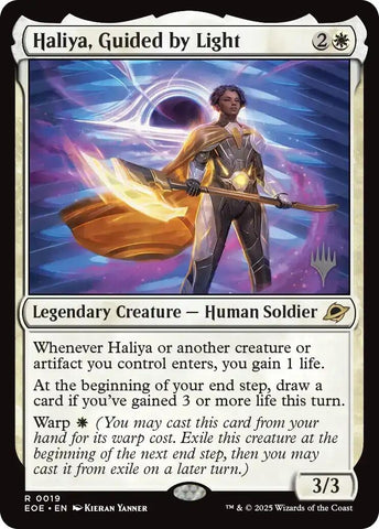 Image for Haliya, Guided by Light (19) [Promo Pack: Edge of Eternities] - Magic: The Gathering