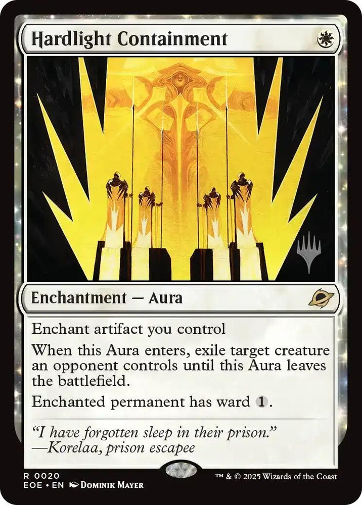 Image for Hardlight Containment (20) [Promo Pack: Edge of Eternities] - Magic: The Gathering