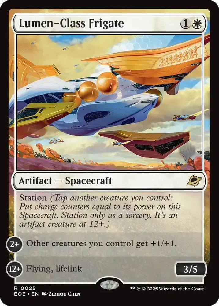 Image for Lumen-Class Frigate (25) [Promo Pack: Edge of Eternities] (PPEOE) - Magic: The Gathering