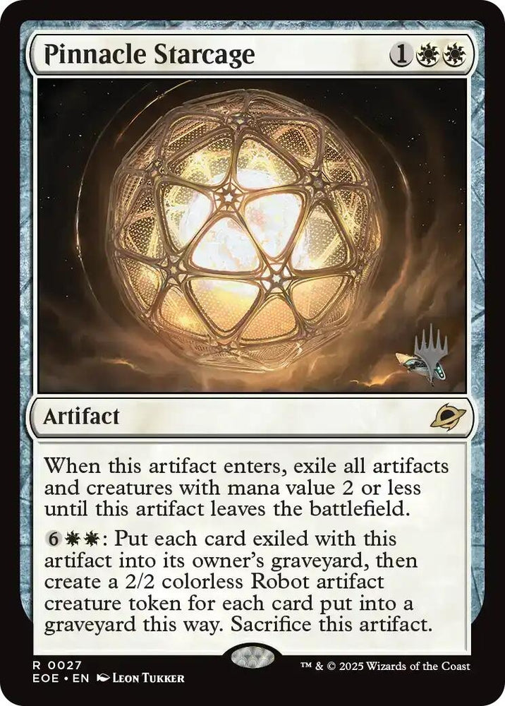Image for Pinnacle Starcage (27) [Promo Pack: Edge of Eternities] (PPEOE) - Magic: The Gathering