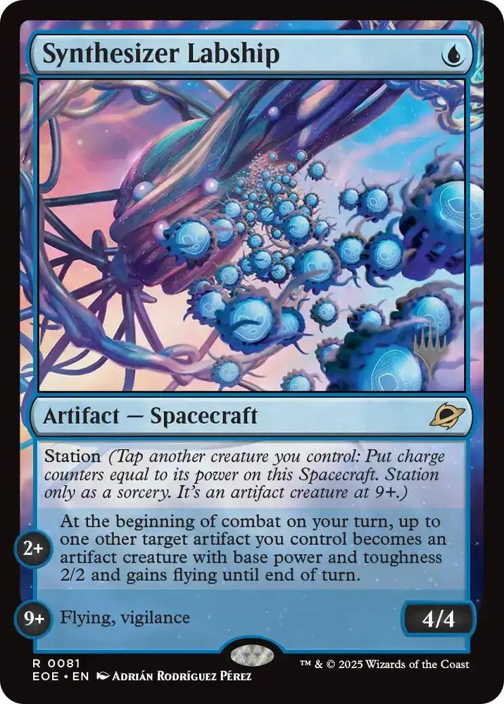 Image for Synthesizer Labship (81) [Promo Pack: Edge of Eternities] (PPEOE) - Magic: The Gathering