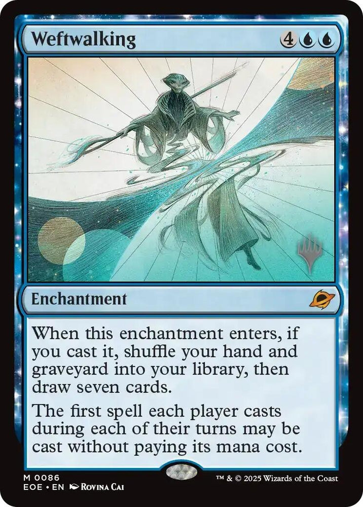 Image for Weftwalking (86) [Promo Pack: Edge of Eternities] (PPEOE) - Magic: The Gathering