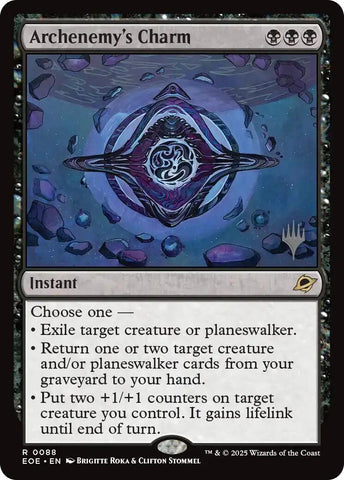 Image for Archenemy's Charm (88) [Promo Pack: Edge of Eternities] - Magic: The Gathering