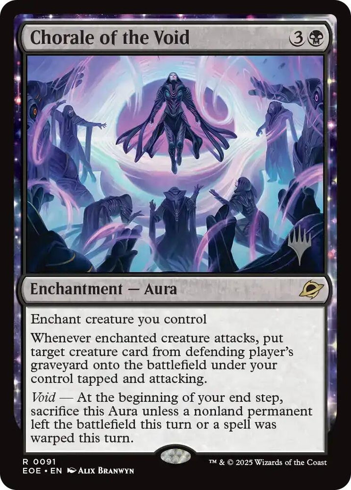 Image for Chorale of the Void (91) [Promo Pack: Edge of Eternities] - Magic: The Gathering