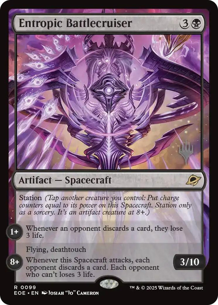 Image for Entropic Battlecruiser (99) [Promo Pack: Edge of Eternities] - Magic: The Gathering