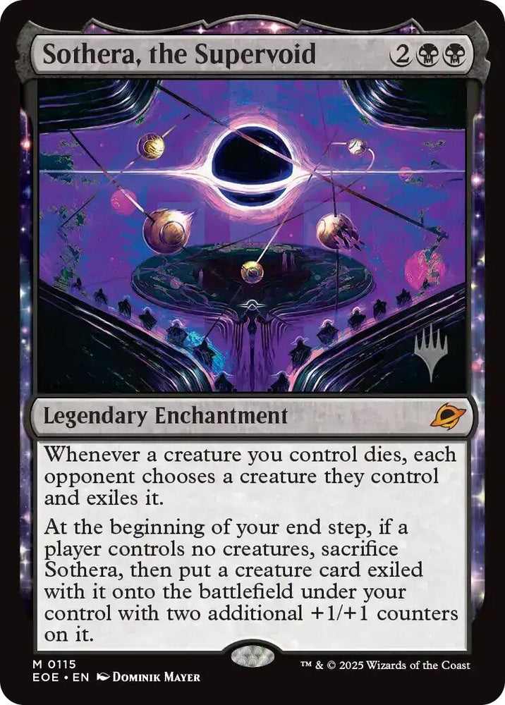 Image for Sothera, the Supervoid (115) [Promo Pack: Edge of Eternities] (PPEOE) - Magic: The Gathering
