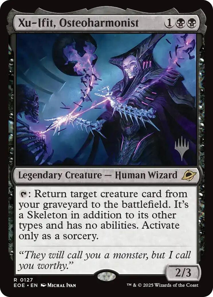 Image for Xu-Ifit, Osteoharmonist (127) [Promo Pack: Edge of Eternities] (PPEOE) - Magic: The Gathering