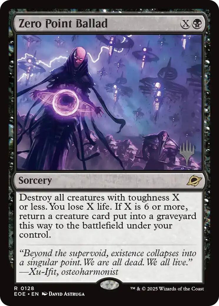 Image for Zero Point Ballad (128) [Promo Pack: Edge of Eternities] (PPEOE) - Magic: The Gathering