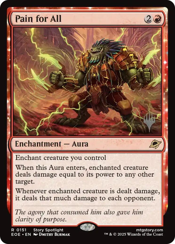 Image for Pain for All (151) [Promo Pack: Edge of Eternities] (PPEOE) - Magic: The Gathering