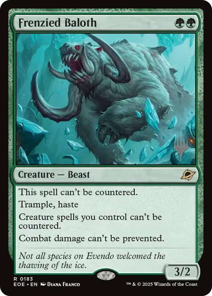 Image for Frenzied Baloth (183) [Promo Pack: Edge of Eternities] - Magic: The Gathering