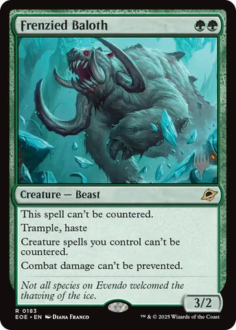 Image for Frenzied Baloth (183) [Promo Pack: Edge of Eternities] - Magic: The Gathering
