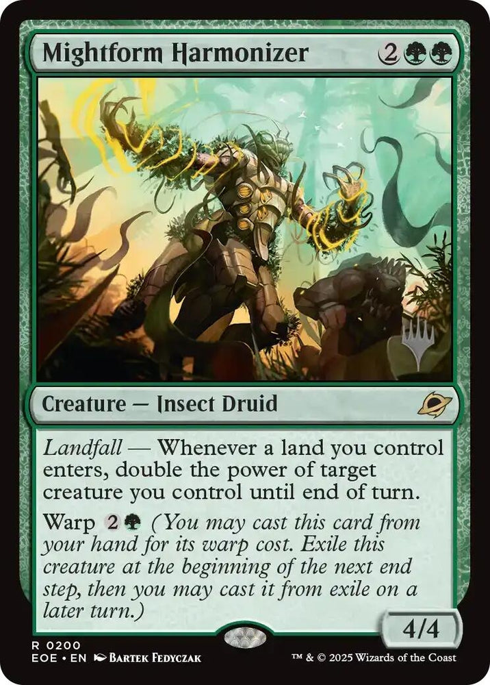 Image for Mightform Harmonizer (200) [Promo Pack: Edge of Eternities] (PPEOE) - Magic: The Gathering