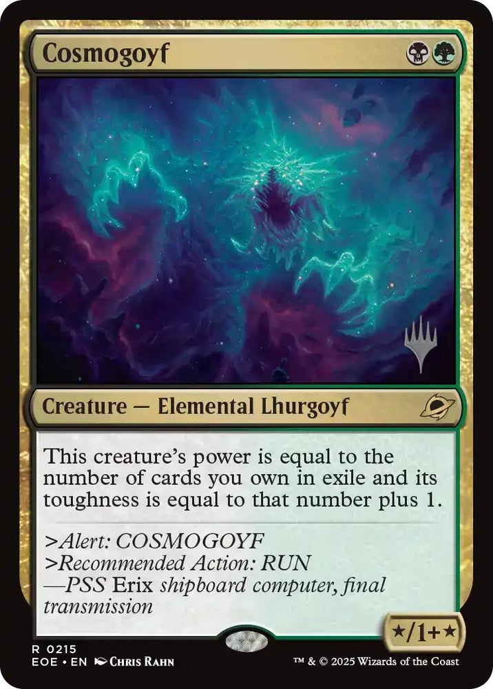 Image for Cosmogoyf (215) [Promo Pack: Edge of Eternities] - Magic: The Gathering