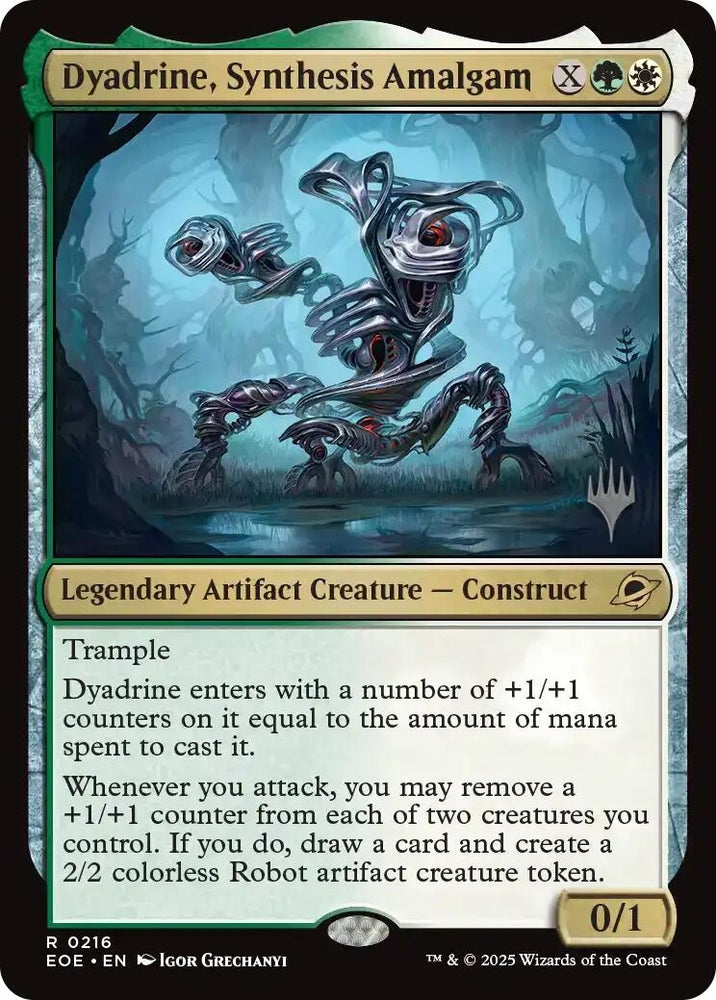 Image for Dyadrine, Synthesis Amalgam (216) [Promo Pack: Edge of Eternities] - Magic: The Gathering